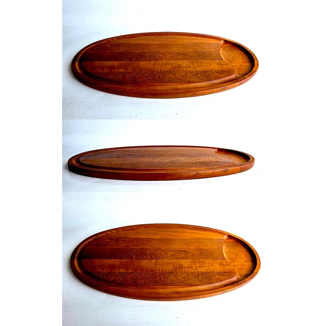 Mid-Century Modern 1970s Dansk Teak Wood Charcuterie Board For Sale - Image 3 of 14