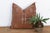 Copper Rusted Column Cactus Silk Moroccan Pillow For Sale - Image 8 of 8