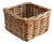 Petite Handwoven Vintage Storage Basket For Sale