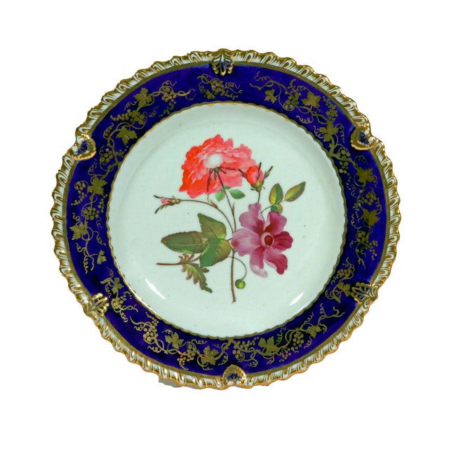 Coalport Porcelain Botanical Plates, Set of Twelve, John Rose For Sale In Philadelphia - Image 6 of 16