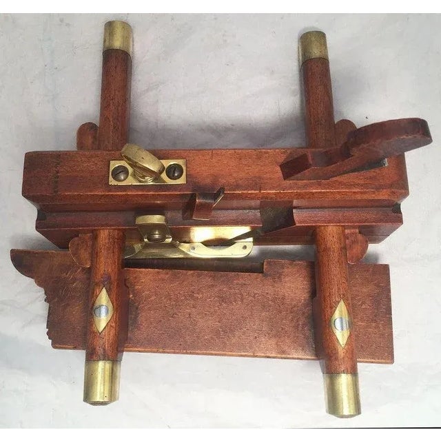 English Shipwright's or Carpenter's Sash Fillister Plane by Atkin and Sons For Sale In Austin - Image 6 of 13