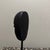 1980s Mid-Century Modernist African-Style Carved Wood Mask Sculpture on Stand For Sale - Image 4 of 5
