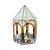 1990s Stained Glass Gazebo Candle Holder in Colored Glass, 1990s For Sale - Image 5 of 18