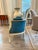 French 1940s French Louis XVI Style Painted Bergere Armchair For Sale - Image 3 of 11