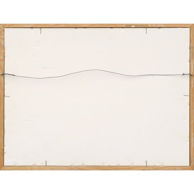 Late 20th Century Neo-Expressionist Linear Geometric Abstract #2 - In the Style of Basquiat by Peter Costello For Sale - Image 5 of 5