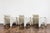 Mid-Century Modern Vintage Geometric Armchairs, 1975, Set of 3 For Sale - Image 3 of 16