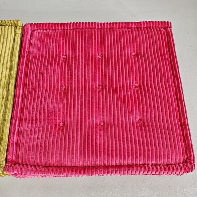 Modular Sofa Mah Jong Elements by Missoni, Hans Hopfer for Roche Bobois, Set of 12 For Sale - Image 15 of 18