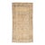 Vintage Hand-Knot Neutral Oushak Area Rug With Soft Sky Blue Accents For Sale