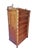 Antique Bird’s-Eye Maple Faux Bamboo Six Drawer Chest of Drawers For Sale - Image 14 of 18