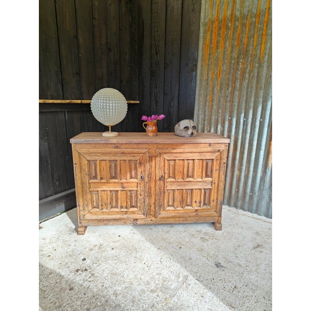 Low Sideboard in Pine, 19th Century For Sale - Image 10 of 18