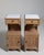 Pair of Eclectic Oak Side Tables with Marble Tops, Antique, France, Circa 1900 For Sale - Image 13 of 15