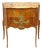 French Louis XV Style Burl, Satinwood & Ormolu Specimen Top Stand Circa 1930 For Sale