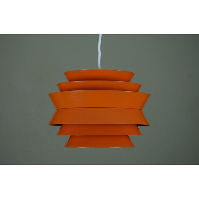 Vintage Swedish Trava Pendant Lamp by Sigurd Lindkvist for Granhaga Metallindustri For Sale - Image 6 of 12