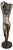 Large 20th-Century Bronze Sculpture of a Nude Young Woman Carrying a Water Urn For Sale