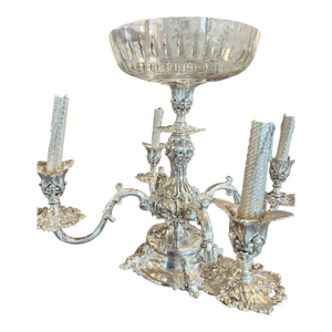 English Silver Plate Epergne