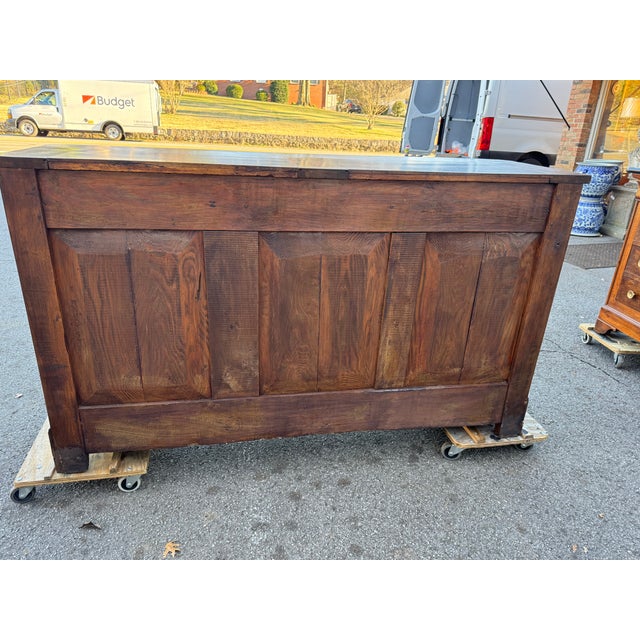 Brown 19th Century French Louis Philippe Server For Sale - Image 8 of 13