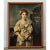 A vintage French tribute painting inspired by "The Broken Vessel" (La Cruche cassée) originally painted by Jean-Baptiste...