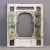 Early 20th Century Antique Folk Art Painted Window and Surround From India For Sale - Image 12 of 12