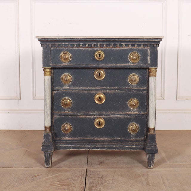 Dutch Empire Style Commode For Sale - Image 13 of 13