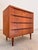 Teak Chest of Drawers with Continuous Handles and Lock, Denmark, 1960s For Sale - Image 11 of 11