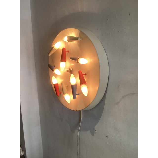 Vintage Italian Ceiling Light, 1960, in Very Good conditions. Designed 1960 to 1969 Up to 250V (Europe/UK Standard).The...