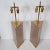 Vintage 1980s Smoked Acrylic Lamps - a Pair For Sale - Image 4 of 7