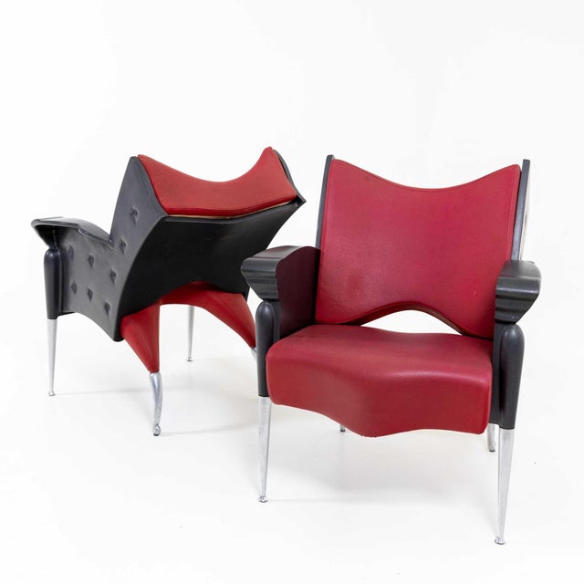 Armchairs Mod. Maletak by Bořek Šípek for Maletti, Italy 1992 For Sale - Image 14 of 18