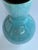 Large Jaru of California Ceramic Vase With Cerulean Blue Crackle Glaze For Sale In San Francisco - Image 6 of 9
