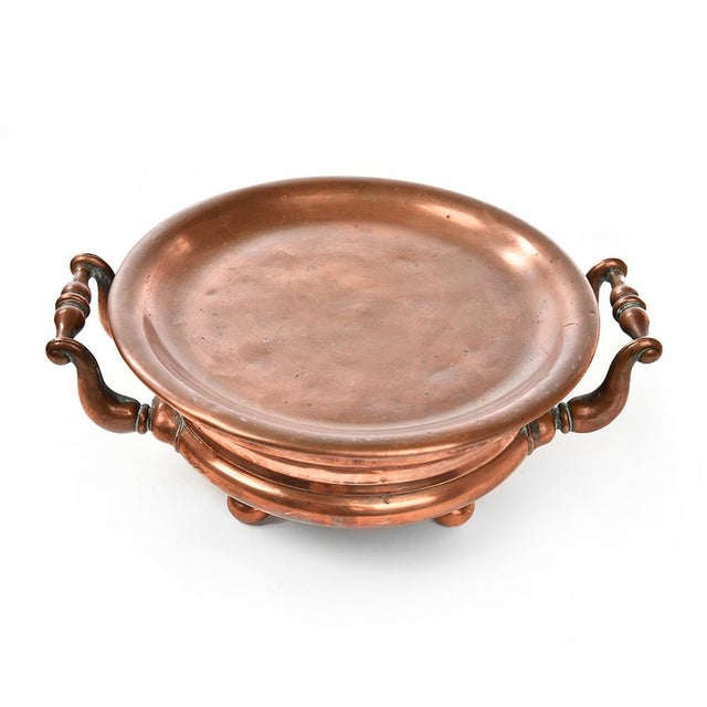 Flat Copper Heater, in Very Good conditions. This piece is designed in the style of the selected designer and/or manufacturer