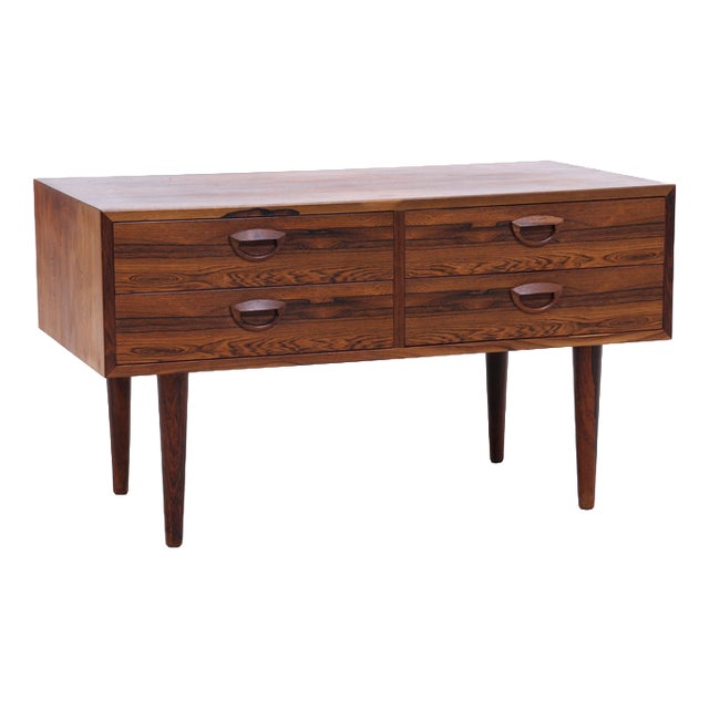 Vintage Rosewood Chest of Drawers by Kai Kristiansen for Feldballe Møbelfabrik, 1960s For Sale