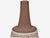 Ceramic 1960s Mid-Century Modern Helge Bjufstrøm, Large Table Lamp, Brown Stoneware For Sale - Image 7 of 10