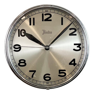 Vintage German Electric Wall Clock from Palmtag, 1960s