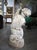 White A French 19th Century Painted Cast Iron Fountain Figure, ‘Enfant Au Canard’ For Sale - Image 8 of 18