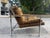 Milo Baughman Style Flat Bar Chrome Lounge Chair For Sale - Image 9 of 12