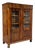 19th Century Biedermeier Walnut Cabinet, Austria, 1835 For Sale