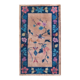 Early 20th Century Chinese Art Deco Rug For Sale