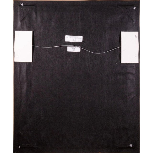 An imaginative and whimsical embossed lithograph titled "Virgo" by American artist Judith Bledsoe. Hand signed in pencil...