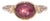 3.2ct Star Ruby Cabochon Ring With Earth-Mined Diamond Accents in Solid 14k Gold, Size 6.75 For Sale