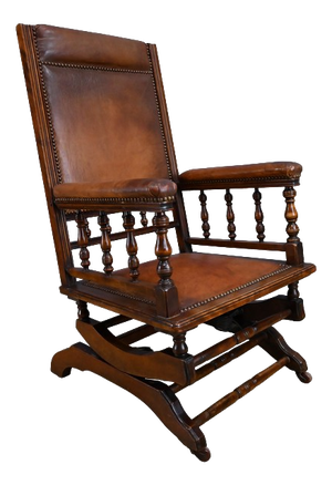 Early 20th Century Mahogany Rocking Chair, England