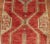 Mid 20th Century Antique Turkish Oushak Rug With Geometric Design in Red, Light Green, Orange and Cream For Sale - Image 5 of 9