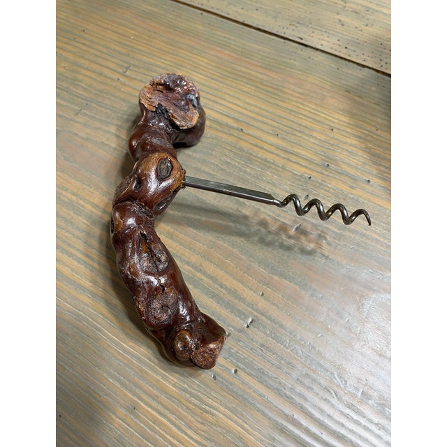 Vintage Mid 20th Century French Natural Grapevine Corkscrew For Sale - Image 15 of 15