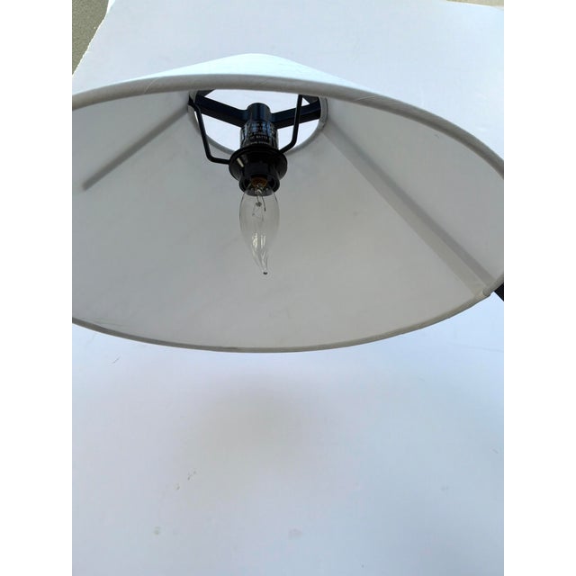 Modern Currey & Co Frey Black Desk Lamp For Sale - Image 3 of 7