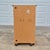 2005 Mission Arts & Crafts Oak Veneer Leaded Glass Wheeled Cabinet Stereo Component Storage Bar For Sale - Image 9 of 10