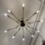 Bronze Vintage European Sputnik Flush Mount Chandelier For Sale - Image 8 of 12