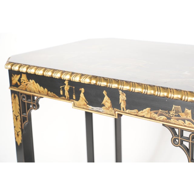 1970s Chinese Chippendale Side Table From John Widdicomb For Sale - Image 9 of 12