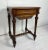 Brown Antique German Walnut Sewing Table For Sale - Image 8 of 18