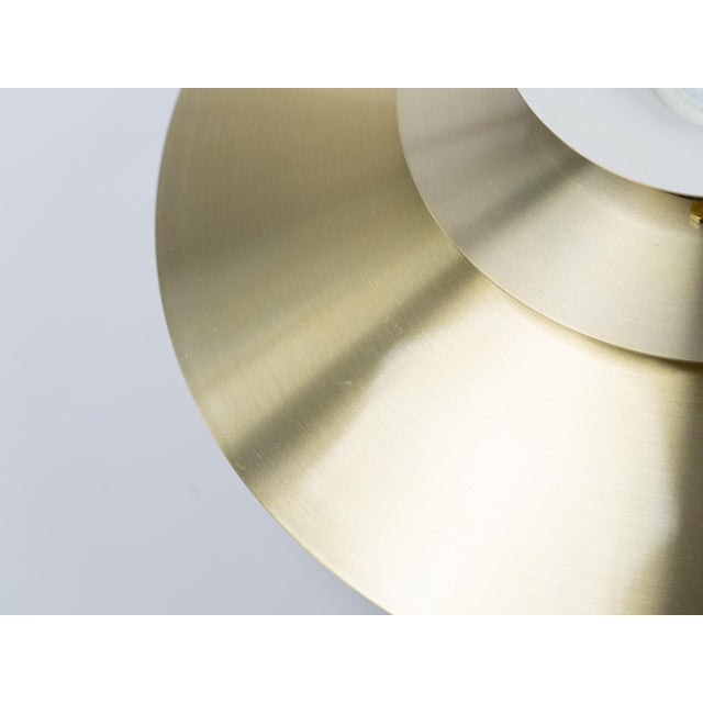 Vintage Danish Verona Hanging Lamp by Kurt Wiborg for Jeka, 1980s For Sale - Image 9 of 11