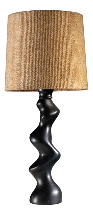 Sculptural Wooden Type 42 Table Lamp from Temde Leuchten, 1970s