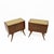 Mid-Century Modern Italian Walnut and Thuja Root Nightstands, 1950s, Set of 2 For Sale - Image 13 of 13