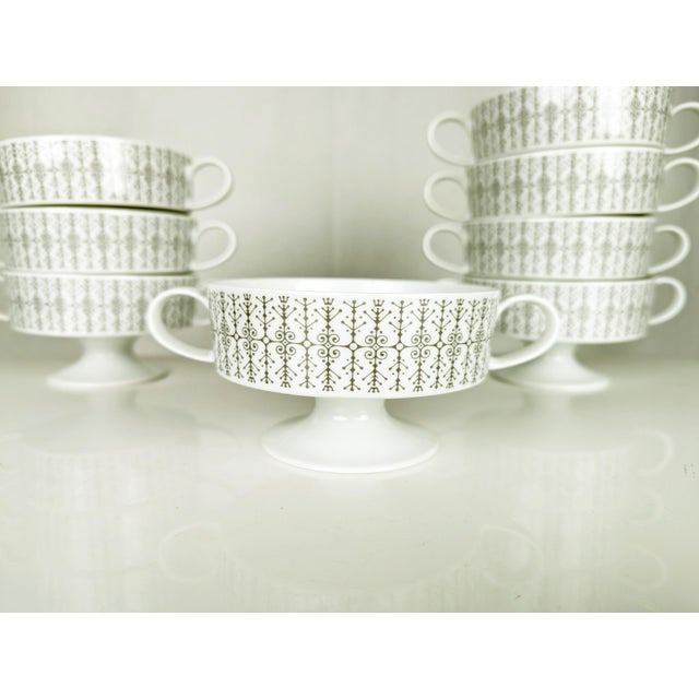 Rosenthal Coffee and Tea Service in Black and White Ceramic by Wirkkala for Rosenthal, 1960s, Set of 20 For Sale - Image 4 of 16
